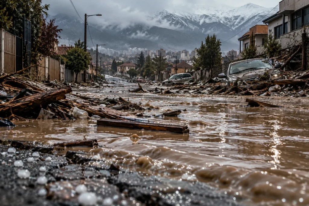 Enchentes e enxurradas levam Chile a decretar zona de catástrofe em Santiago no outubro mais chuvoso em 76 anos